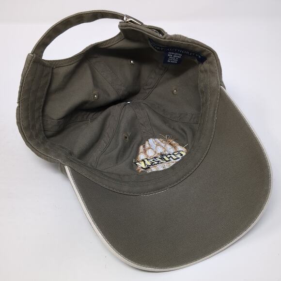 Grizzly Turf Slideback Baseball Cap Brown One Size Adjustable Port Authority - Picture 7 of 9
